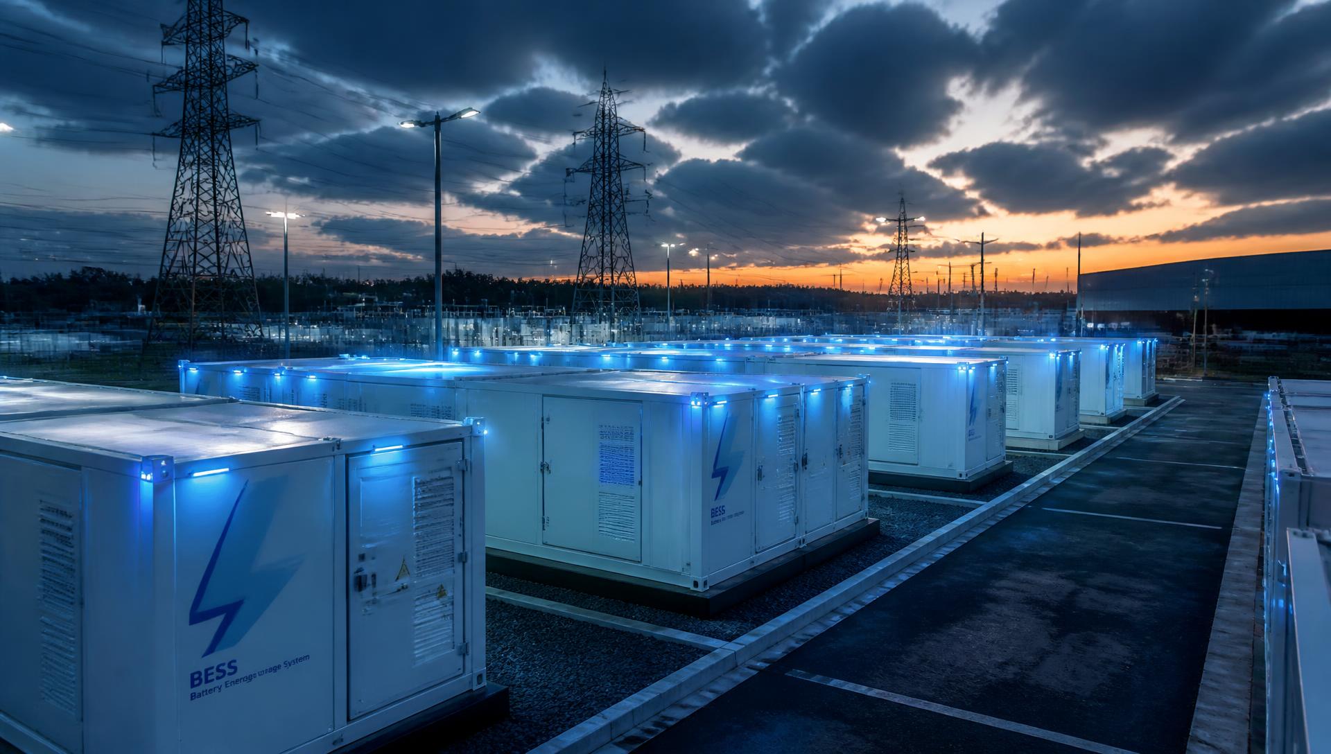 Battery storage · Grid services